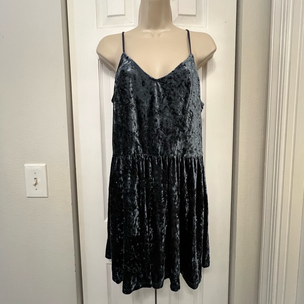 Crushed Velvet Shorts Romper